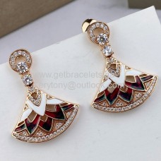 Náušnice Bvlgari Divas Dream Multicolour Rose Goldest