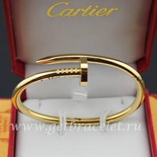 Cartier Juste Un Clou náramek žluté zlato