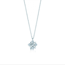 TIFFANY CO Schlumberger Lynn Přívěsek Řetízek Náhrdelník Sterling Narozeninový Výprodej Itálie