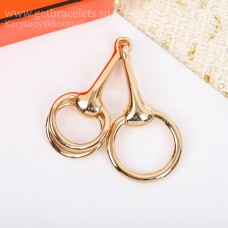 Hermes Mors šátek prsten/spona v růžovém zlatě