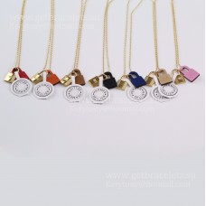 Přívěsek Hermes OKelly z telecí kůže Swift s pozlaceným hardwarem