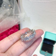 Tiffany Victoria prsten s diamanty z bílého zlata, dámský prsten s diamanty, prodej