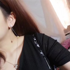 Dámské asymetrické visací náušnice Tiffany Butterfly žluté/fialové, cena v Kanadě