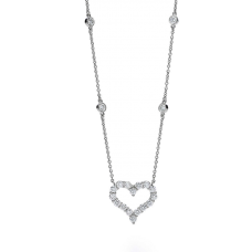 Náhrdelník Tiffany Hearts Diamonds s přívěskem ve tvaru srdce