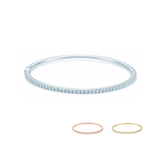 Stříbrný náramek Tiffany Metro s panty, diamanty, šperky, obchod